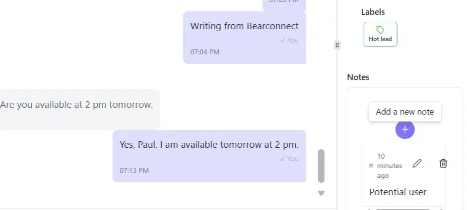 Illustration of Add Notes