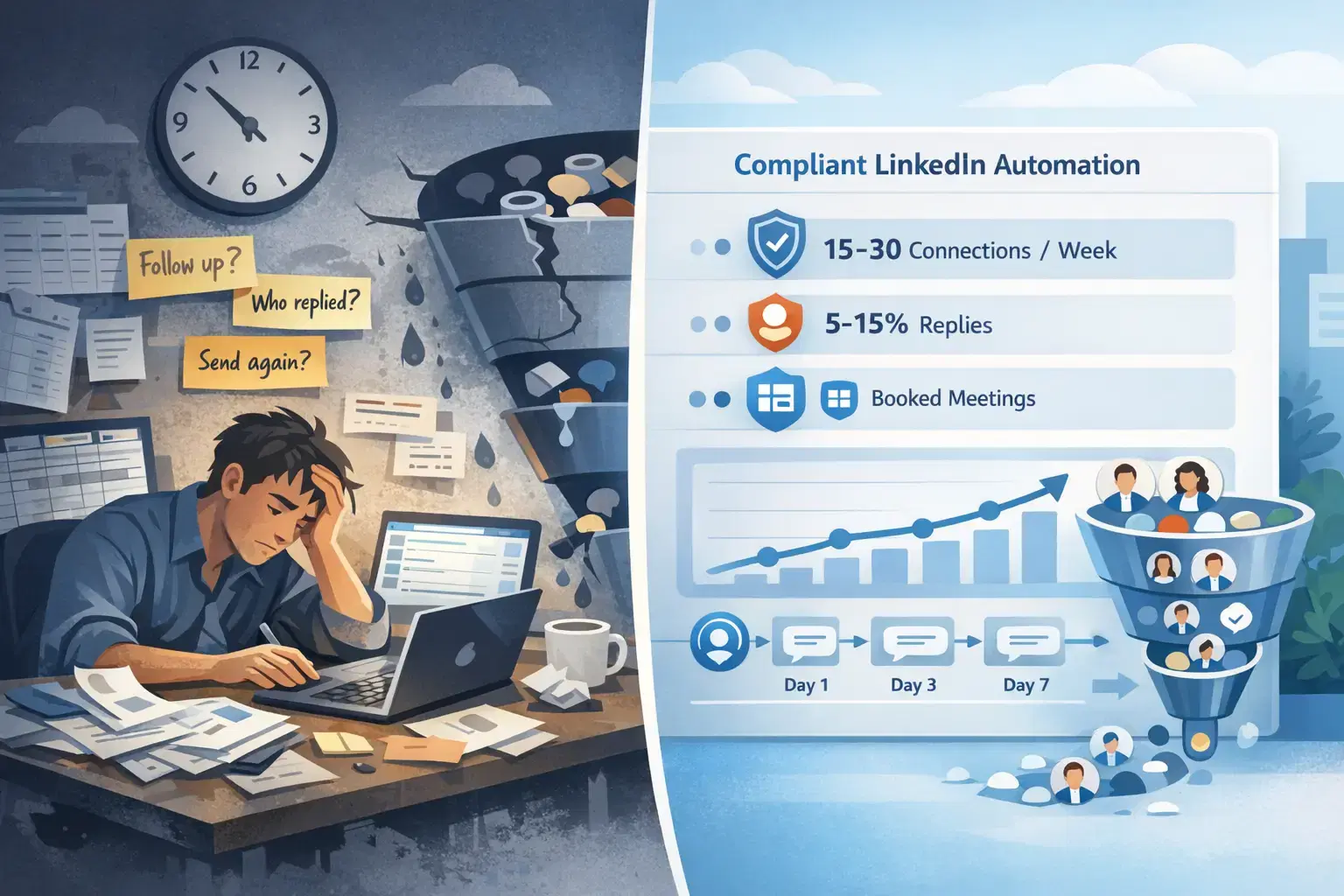 How Many Leads Can You Really Generate with LinkedIn Automation? (2026 Growth Plan)