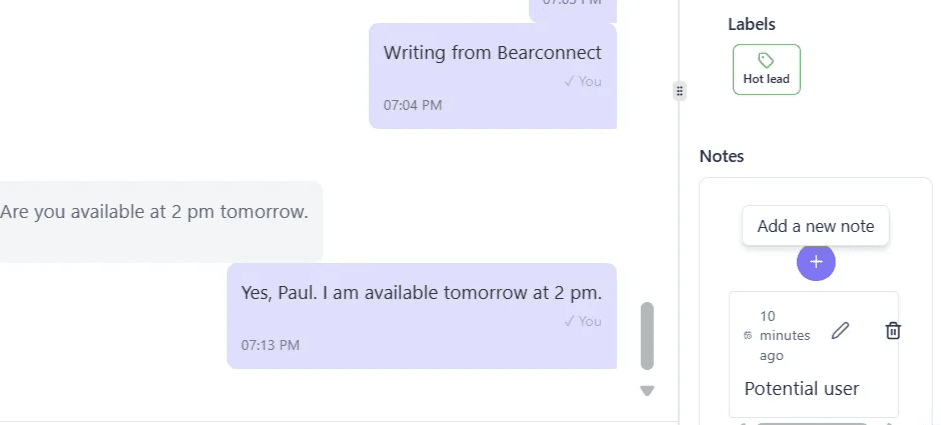 Illustration of Add Notes