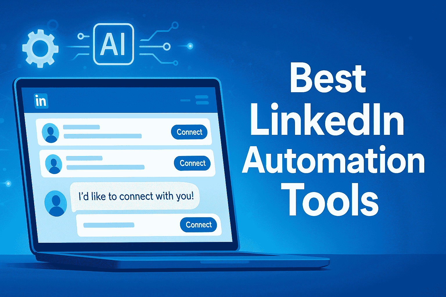 Best LinkedIn automation tools for sending personalized connection requests