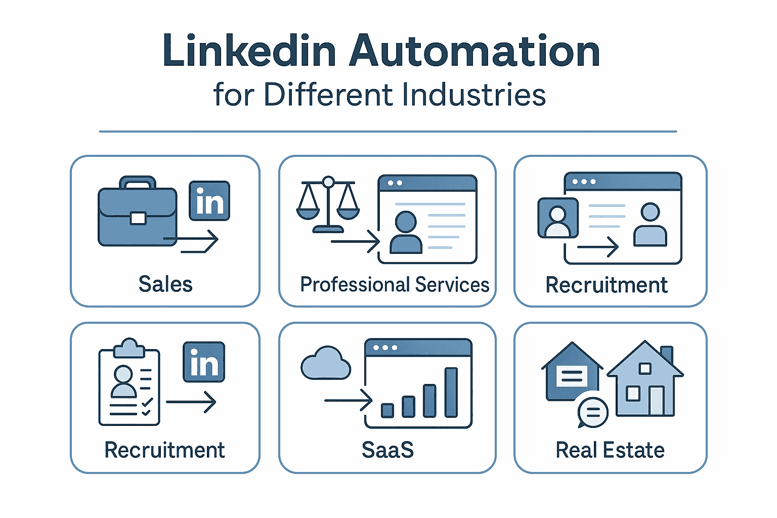 LinkedIn Automation for Different Industries: What Works Where