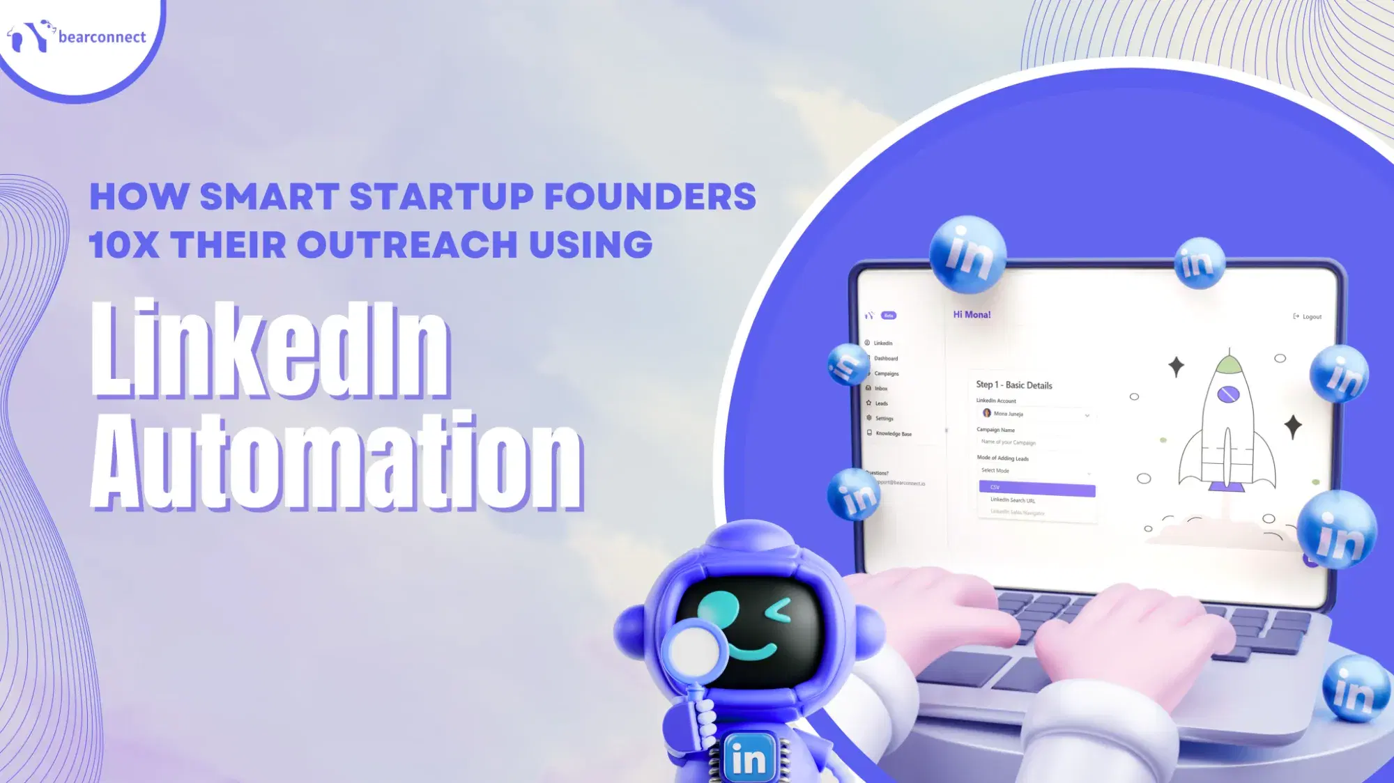 How Smart Startup Founders 10x Their Outreach Using LinkedIn Automation