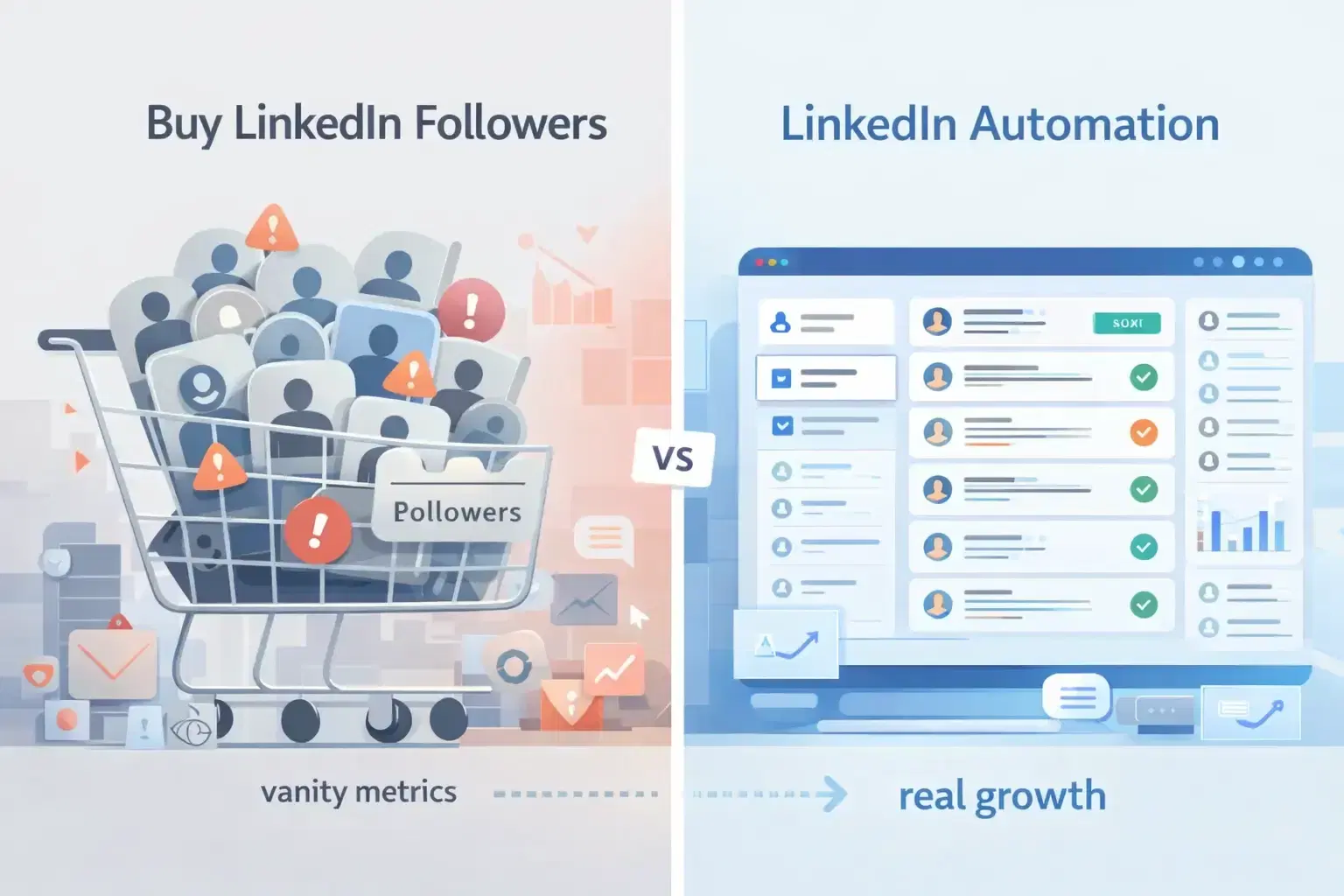 Buy LinkedIn Followers vs LinkedIn Automation: Which Wins in 2026?