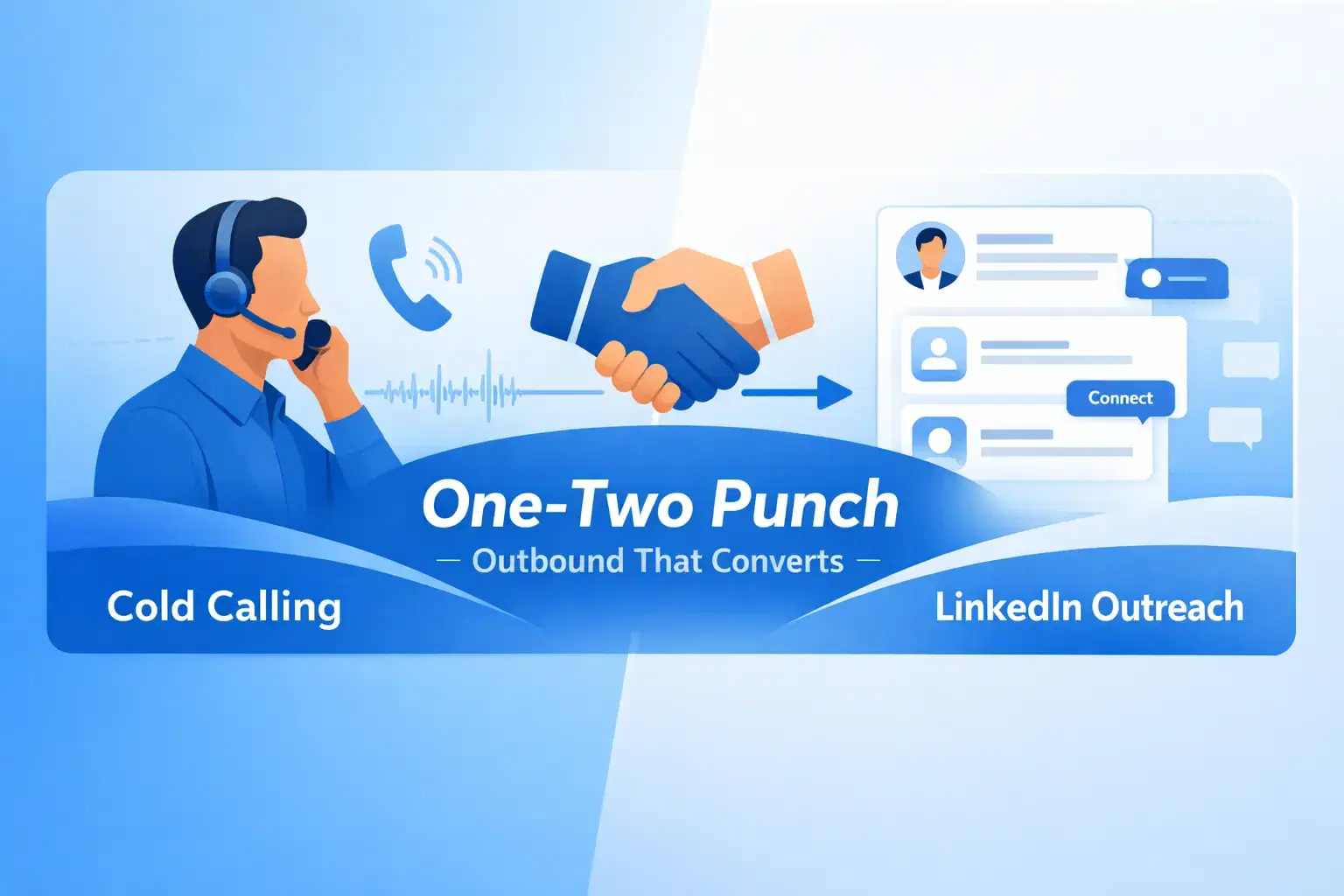 Cold Calling + LinkedIn: The Perfect One-Two Punch for Sales Teams