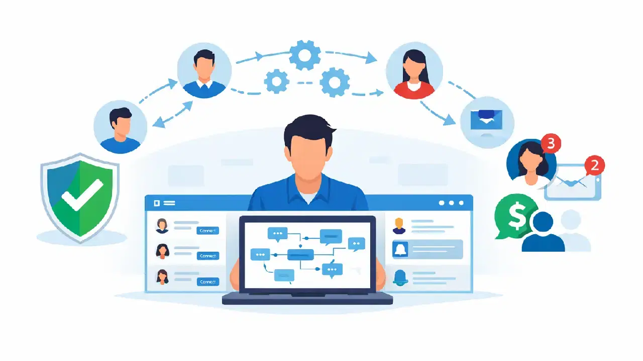 How to Automate Your Agency's LinkedIn Outreach (Without Getting Banned)