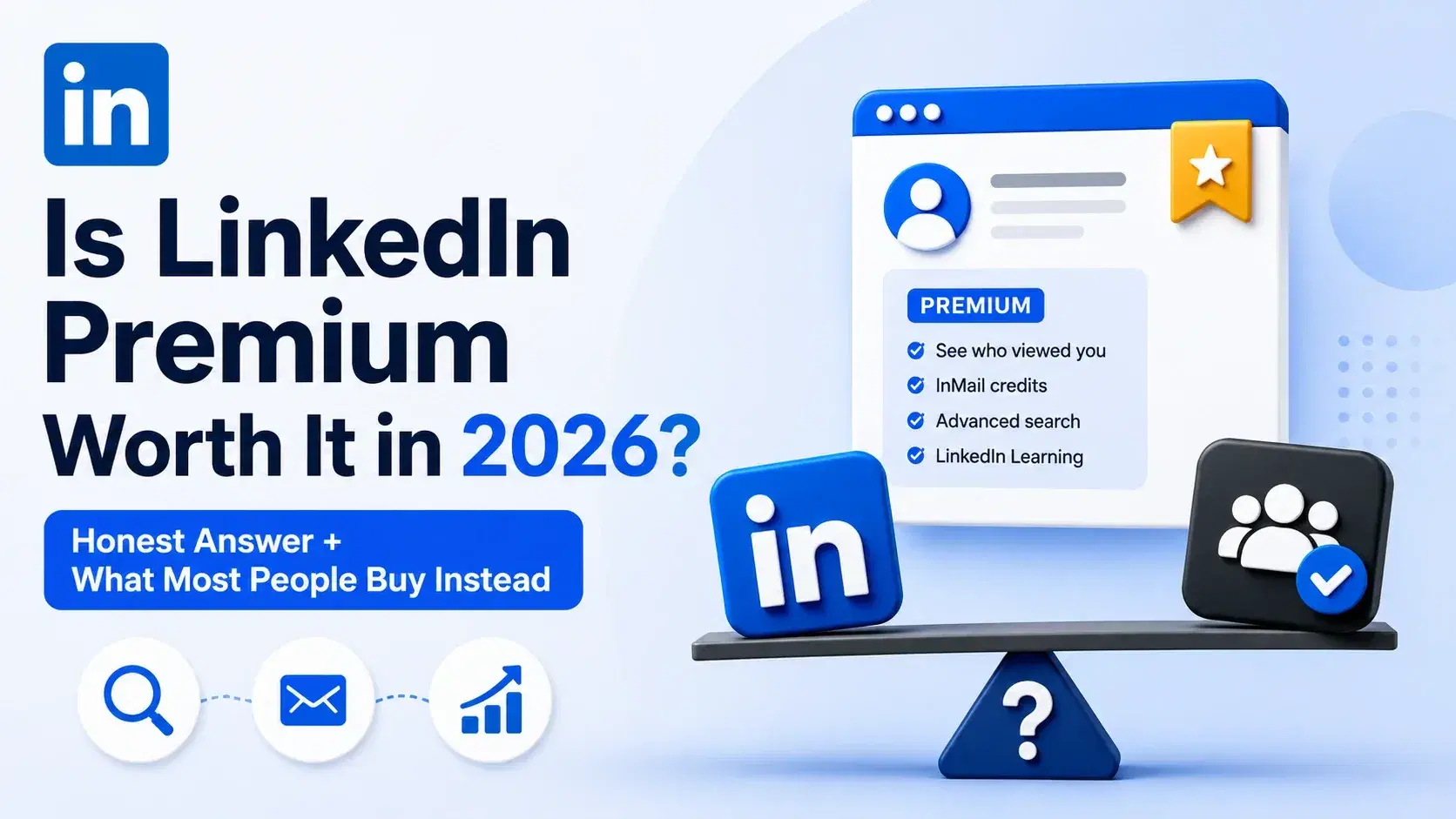 Is LinkedIn Premium Worth It in 2026? (Honest Answer + What Most People Buy Instead)